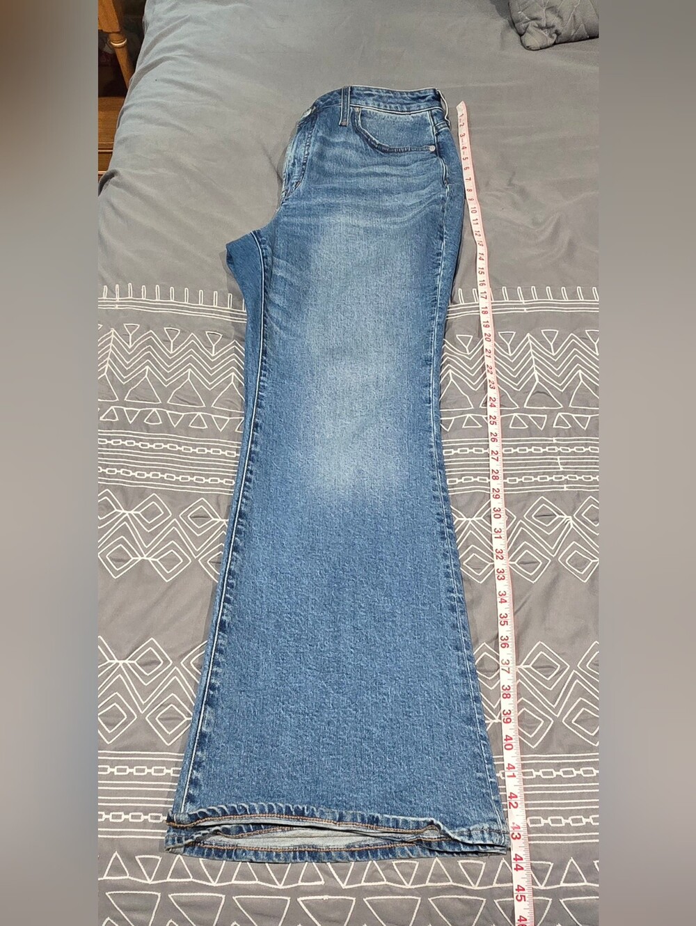 Madewell The Curvy Perfect Vintage Flare High Waisted Jean Size 31 - Picture 2 of 8